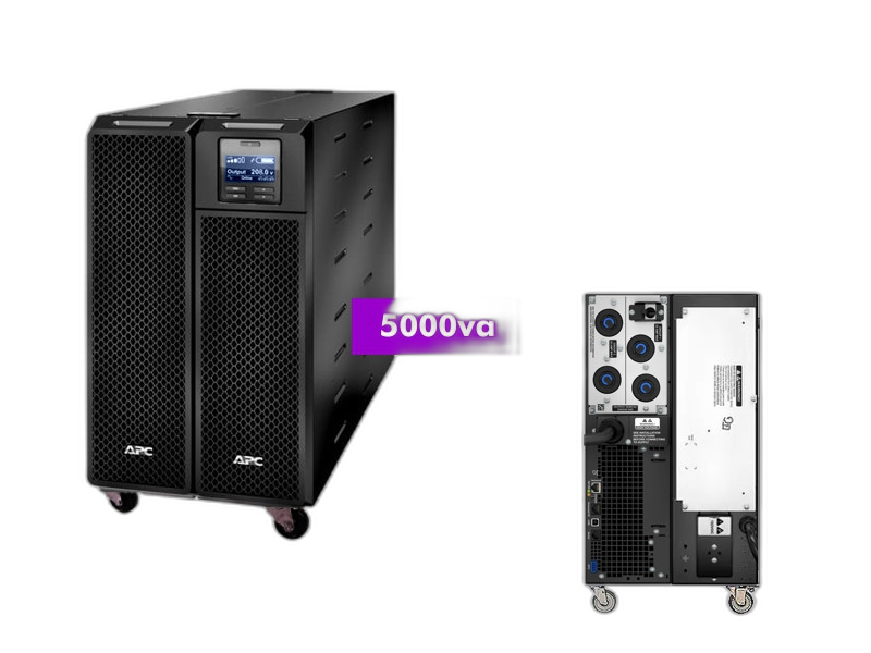 SRT5KRMXRM - APC SRT Online 5000va (208v - XR Mobile Cart) - Refurbished